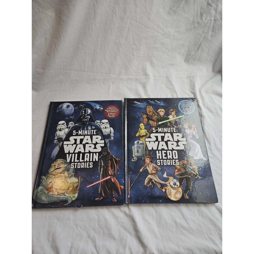 Star Wars Villian and Heros bedtime books‎